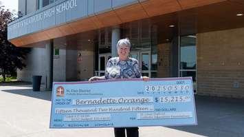 Bernadette Orrange. Photo courtesy of the St. Clair Catholic District School Board. 