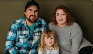 The O'Brien Family.  Photo from a GoFundMe page set up to support them.  