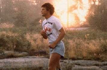 Canadian icon Terry Fox (Courtesy www.terryfox.org.)