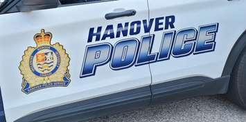 Hanover police vehicle (Photo courtesy of @ChiefKnoll via Twitter)