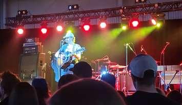 Owen Riegling at the Clinton Spring Fair.  Photo by Janice MacKay