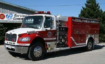 A Perth East fire truck. (BlackburnNews.com stock photo)