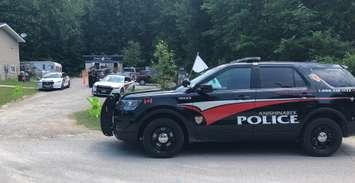 A drug bust at Kettle Point First Nation - July 4/19 (Photo courtesy of Anishinabek Police Service)