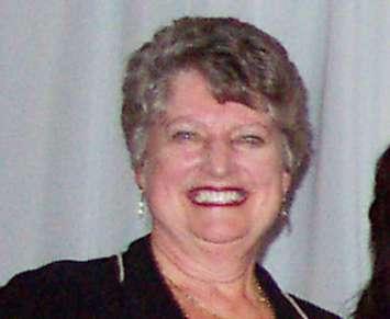 Donna Leach was named Citizen of the Year in Mount Forest during the Chamber of Commerce Gala on April 21, 2017. (Photo by Campbell Cork)