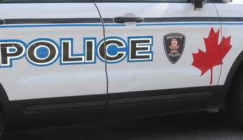 Windsor Police SUV logo. Blackburn News file photo.