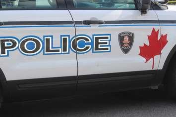 Windsor Police SUV logo. Blackburn News file photo.