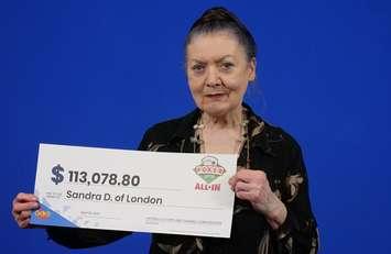 Sandra Dyson of London. Photo courtesy of the OLG.