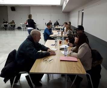 7ACRES Cannabis hosted a job fair in Goderich Saturday, October 27th (photo by Bob Montgomery)