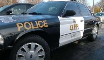 OPP Cruiser. (BlackburnNews.com file photo by Dave Richie)