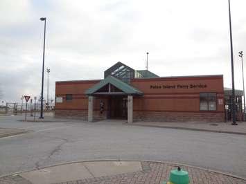 The Pelee Island Ferry Service building in Leamington. (Photo by Ricardo Veneza)