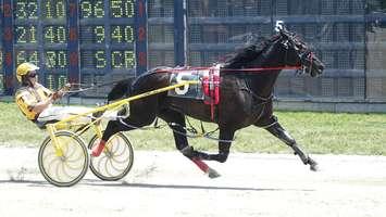 Decroft Havaball driven by Trevor Henry wins Race 2 at Clinton Raceway. Photo courtesy of Clinton Raceway.