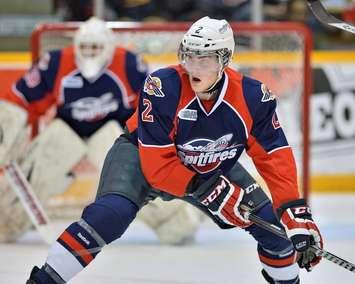 Windsor Spitfires Captain Patrick Sanvido. (photo Terry Wilson / OHL Images)