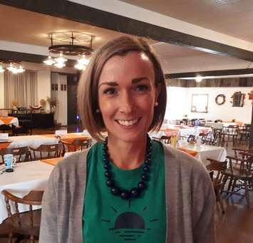 Amanda Keller - South Huron High School teacher (photo by Bob Montgomery)