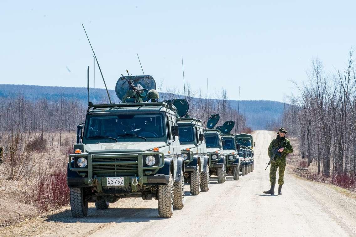 Military vehicles to roll through CK