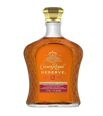 Crown Royal Reserve brand Aged 12 Year whiskey. Photo from CrownRoyal.com