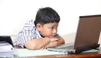 A child learning online. File photo courtesy of © Can Stock Photo / myrainjom01