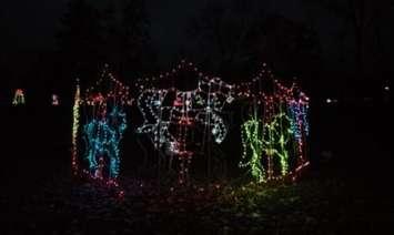 Fantasy of Lights courtesy of Tourism Windsor Essex Pelee Island.