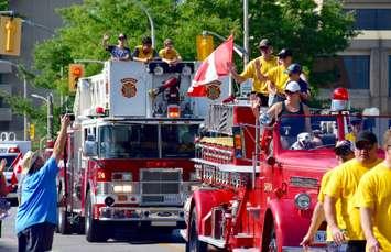 Past Labour Day parade in Sarnia. (submitted photo)