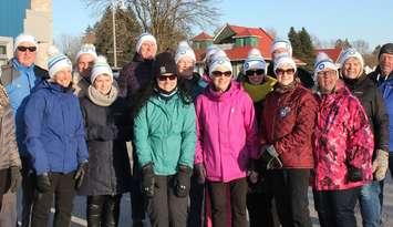 Participants at the 2024 Coldest Night of the Year fundraiser. Photo provided by United Way Perth-Huron.