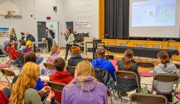 2023 Youth Climate Action Conference.  Photo from Grey County