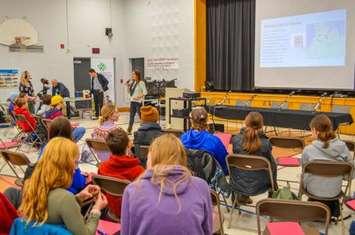 2023 Youth Climate Action Conference.  Photo from Grey County