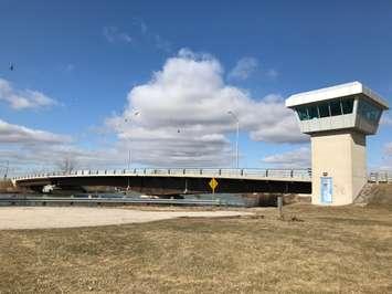 The majority of people who attended a public meeting to discuss the future of the Base Line Bridge in Wallaceburg want it to remain a movable span. February 20, 2020. (Photo by Paul Pedro)