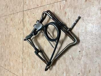 A conibear trap found in Waterloo Region. Photo courtesy of the Humane Society of Kitchener-Waterloo and Stratford-Perth. 
