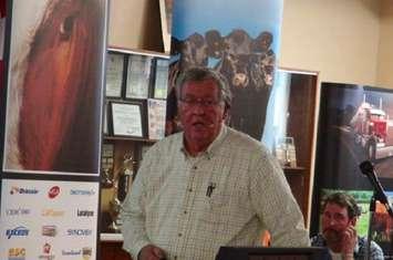 Bob Gordanier, Beef Farmers of Ontario President
(photo by Kirk Scott)