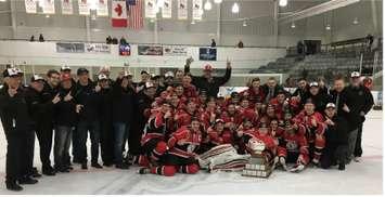 The 2017 Cherrey Cup Champions, Listowel Cyclones. (Photo by Ryan Drury)