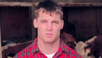 Jared Keeso, pictured in the first Letterkenny Problems video posted to YouTube in 2013. 