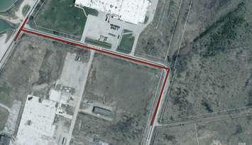 Owen Sound watermain replacement project. Photo from City of Owen Sound