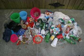 Cigarette butts, plastics, garbage are considered some of the threats to water. (Submitted photo)