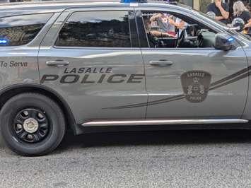 A LaSalle police SUV, August 11, 2024. WindsorNewsToday.ca file photo.