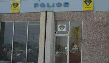 Huron OPP office in Goderich. (Blackburn News file photo.)