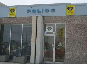 Huron OPP office in Goderich. (Blackburn News file photo.)