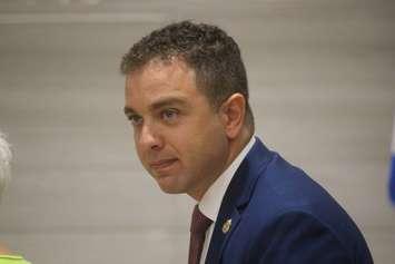 Windsor Ward 2 Councillor Fabio Costante at City Council, September 23, 2019. Photo by Mark Brown/WindsorNewsToday.ca.