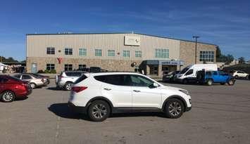 A look at the Clinton Arena, or the Central Huron Community Complex. (Photo by Ryan Drury)