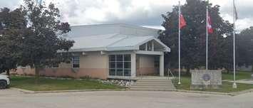 Bruce-Grey Catholic District School Board at 799 16th Ave in Hanover. Photo from Google Maps Street View.