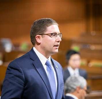 Perth-Wellington M.P. John Nater (Photo - Bernard Thibodeau, House of Commons Photographic Services, ©HoC-CdC)