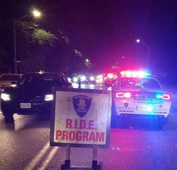 Windsor police said it didn't take long to nab the first driver impaired by cannabis after it became legal. Oct 19, 2018. (Photo courtesy of WPS)