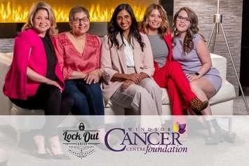 The Ambassadors for the 2023 Windsor Cancer Centre Foundation's Lock Out Cancer Campaign. Image provided by Windsor Cancer Centre Foundation.