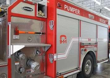 Pumper fire truck. (BlackburnNews.com file photo)