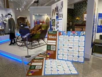 Bingo card at the Lambton Heritage Museum for the bingo summer challenge (Photo by: County of Lambton)