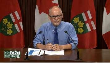 Dr. Kieran Moore, via the Government of Ontario YouTube channel)