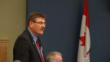 Kevin Eccles, the mayor of West Grey is running for the position of Warden in 2015 (Photo by Kirk Scott)
