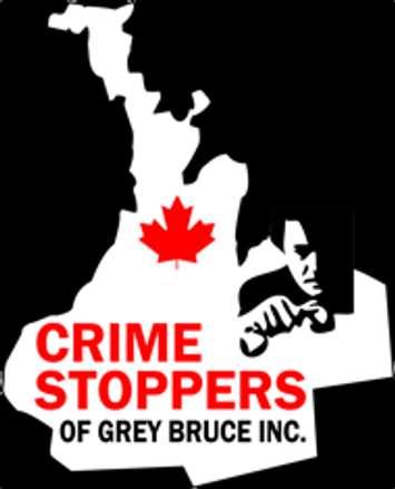 Crime Stoppers Grey Bruce logo. 