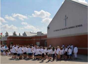 (School Dedication and Blessing Thursday, May 18th at Walkerton's St. Teresa of Calcutta Catholic School. (photo submitted)