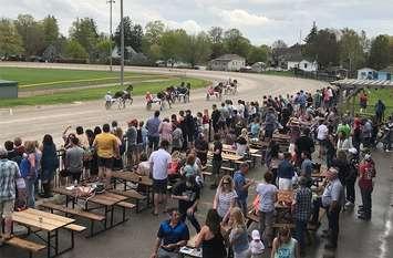 Crowds gather to celebrate opening of 2019 season at Clinton Raceway Sunday, May19th. (Photo supplied by Clinton Raceway)