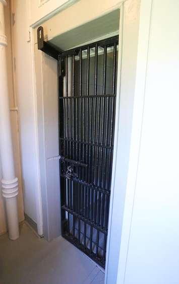 Cell door at the Huron County Museum and Historic Gaol in Goderich. Photo by Bob Montgomery.