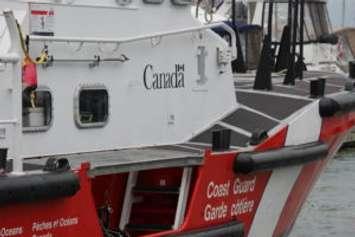 Canadian Coast Guard vessel. (Photo by Ricardo Veneza)